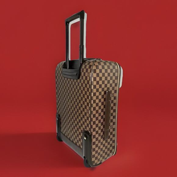 Louis Vuitton Pegase Legere Suitcase Checker Damier Ebene Unisex Bag 🎁 A+ - Picture 13 of 16